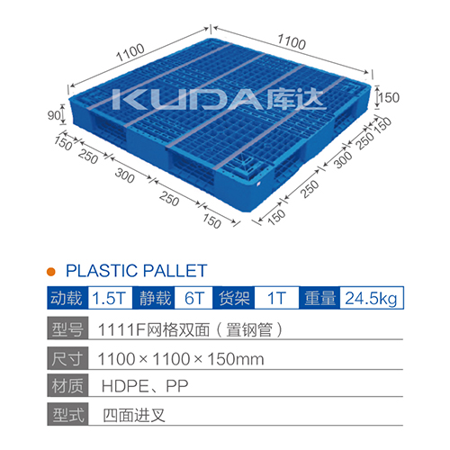 1111网格双面（置钢管）塑料华亿在线