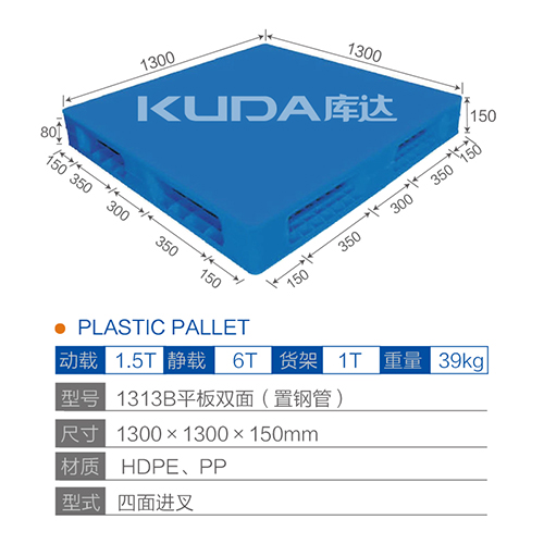 1313平板双面（置钢管）塑料华亿在线