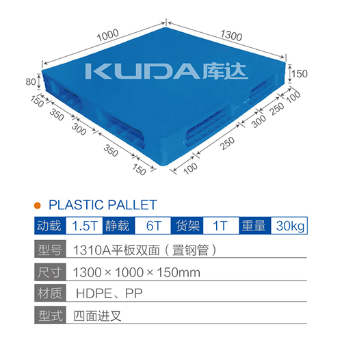 1310平板双面（置钢管）塑料华亿在线