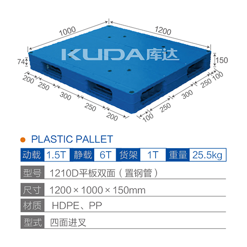 1210平板双面（置钢管）塑料华亿在线