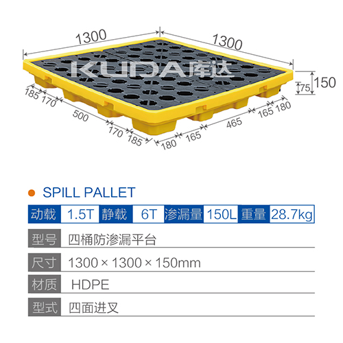 四桶防渗漏平台