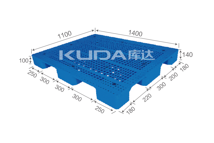 1411A网格九脚（置钢管）塑料华亿在线
