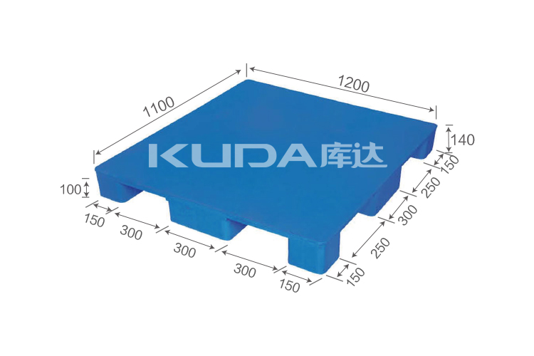 1211A平板九脚（置钢管）塑料华亿在线