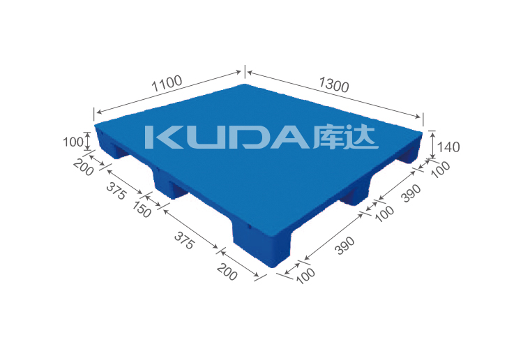 1311A平板九脚（置钢管）塑料华亿在线