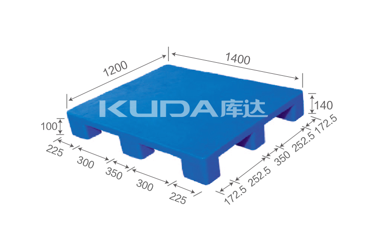 1412A平板九脚（置钢管）塑料华亿在线