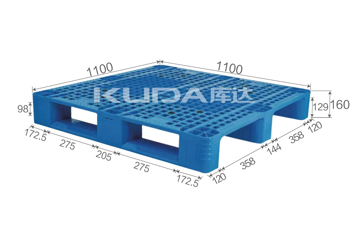 1111L网格川字（置钢管）塑料华亿在线