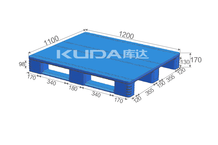 1211A平板川字（置钢管）塑料华亿在线