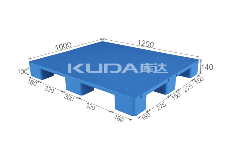 1210H平板九脚（置钢管）塑料华亿在线