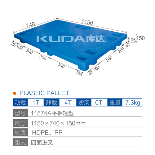 11574A平板轻型塑料华亿在线