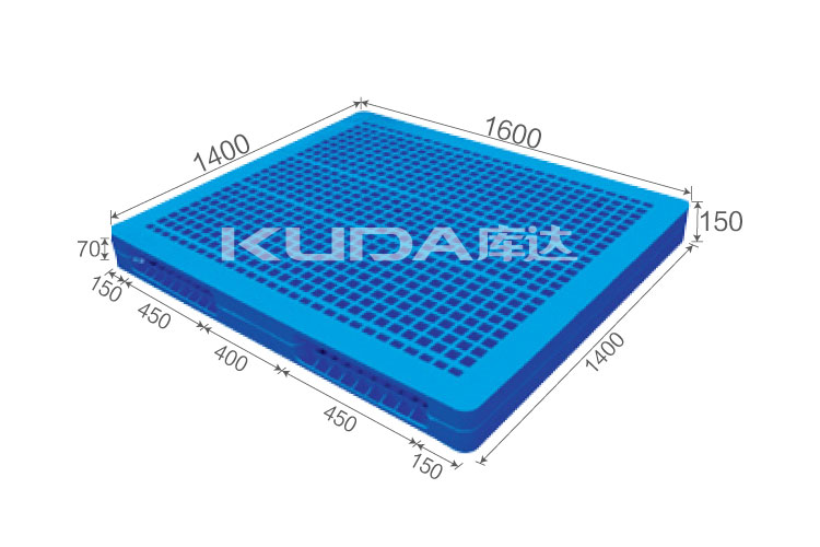 1614C网格双面（置钢管）塑料华亿在线