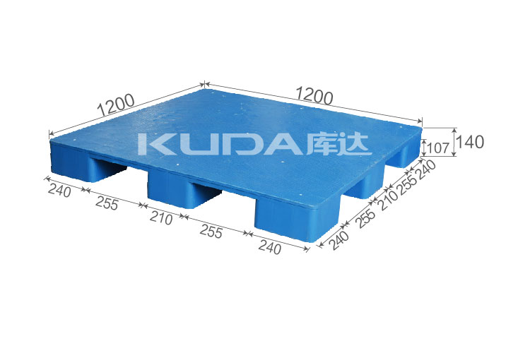 1212C平板九脚（置钢管）塑料华亿在线