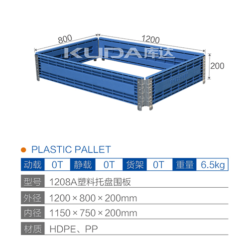 1208塑料华亿在线围板