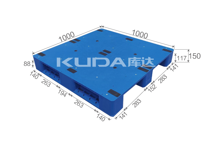 1010B平板川字（置钢管）塑料华亿在线