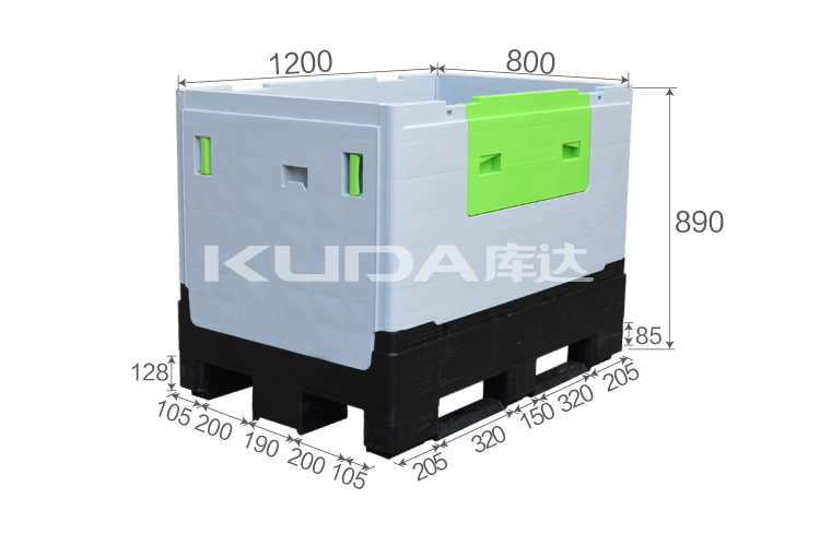 1208A2折叠卡板箱