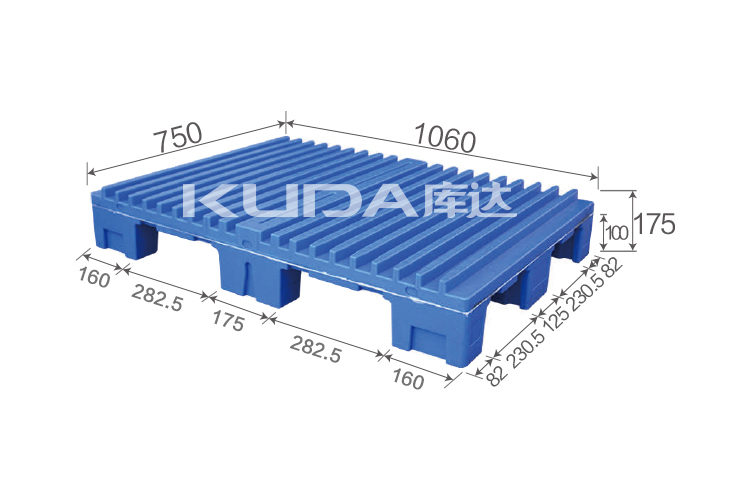 10675A凹槽九脚（置钢管）塑料华亿在线