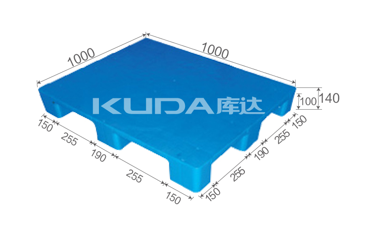 1010A平板九脚（置钢管）塑料华亿在线