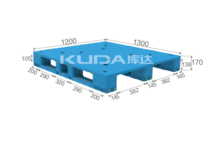 1312B平板川字（置钢管）塑料华亿在线