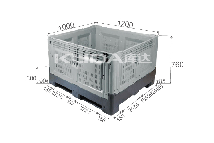 1210R折叠卡板箱