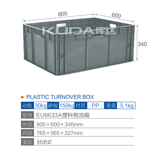 EU8633A塑料物流箱