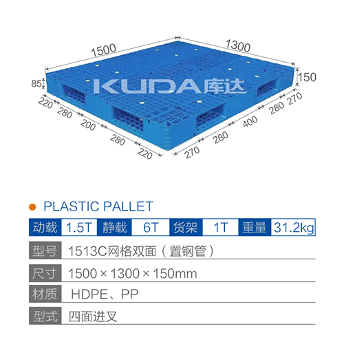 1513C网格双面塑料华亿在线
