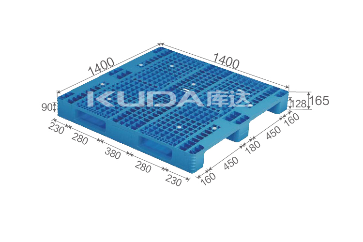 1414E网格川字（置钢管）塑料华亿在线