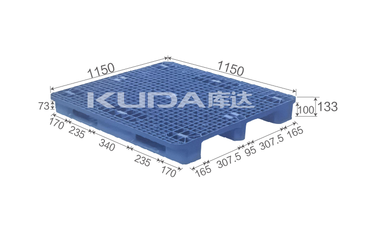 115115A网格川字（底置钢管）塑料华亿在线