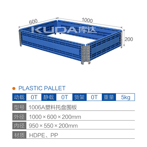 1006A塑料华亿在线围板