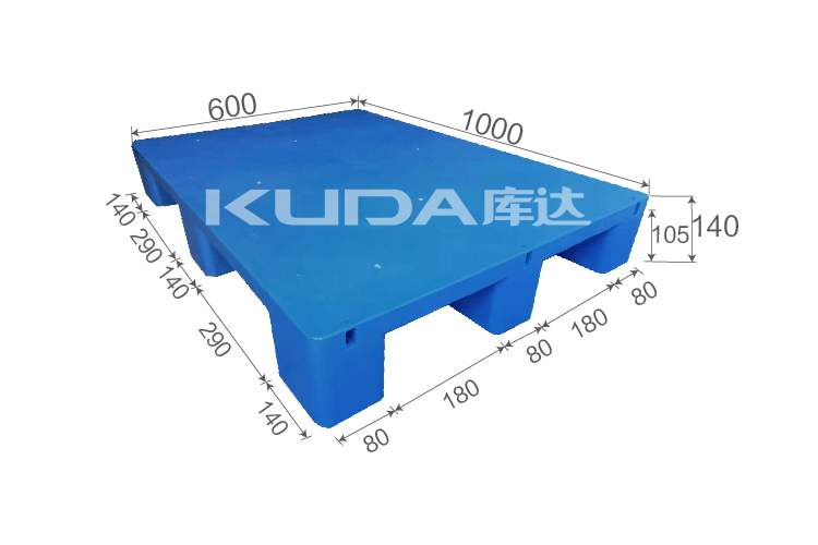 1006A平板九脚（置钢管）塑料华亿在线