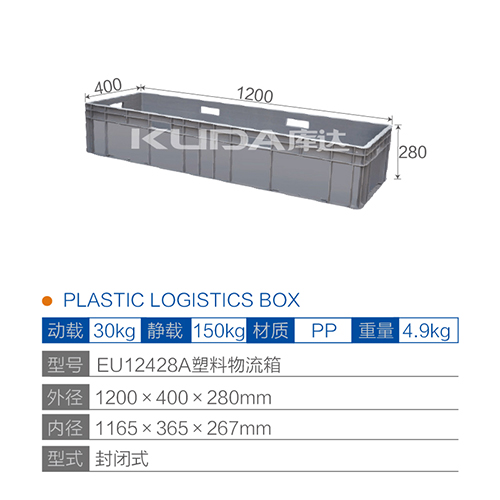 EU12428A塑料物流箱