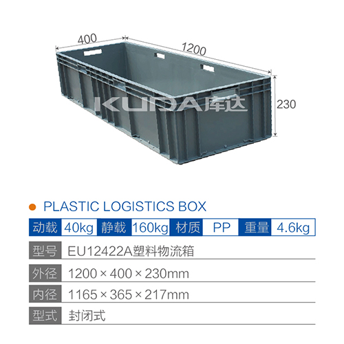 EU12422A塑料物流箱