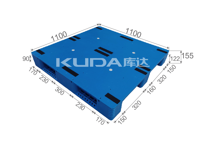 1111N平板川字（置钢管）塑料华亿在线