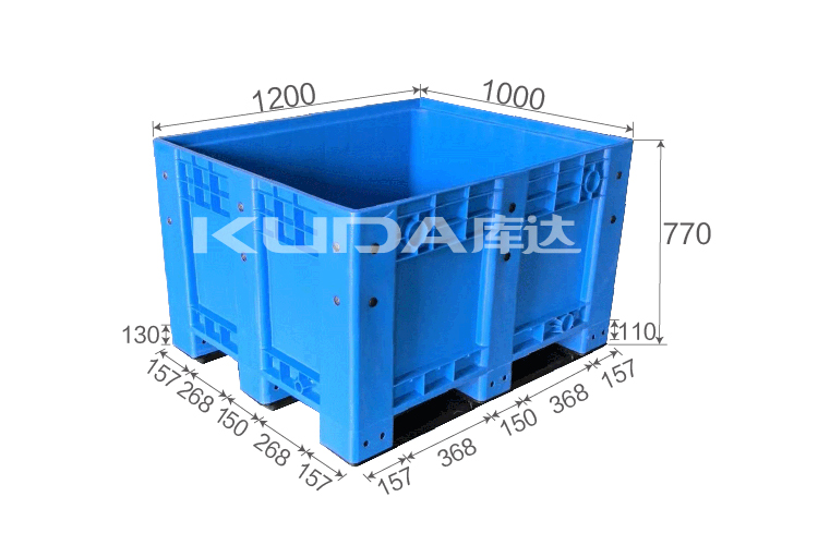 1210D封闭卡板箱