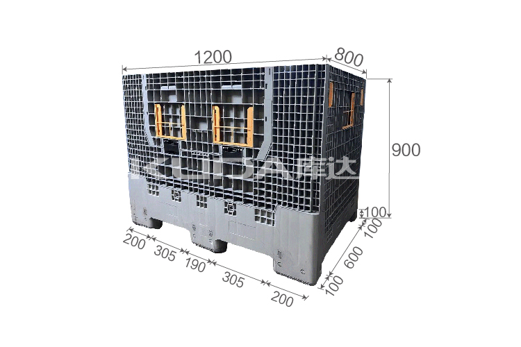 1208B折叠卡板箱