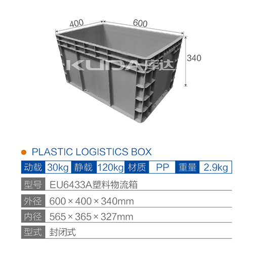 EU6433A塑料物流箱