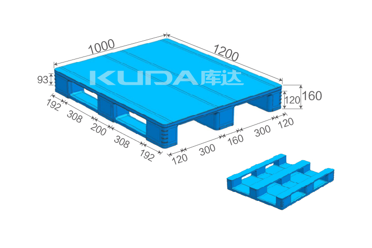 1210W平板川字（置钢管）塑料华亿在线
