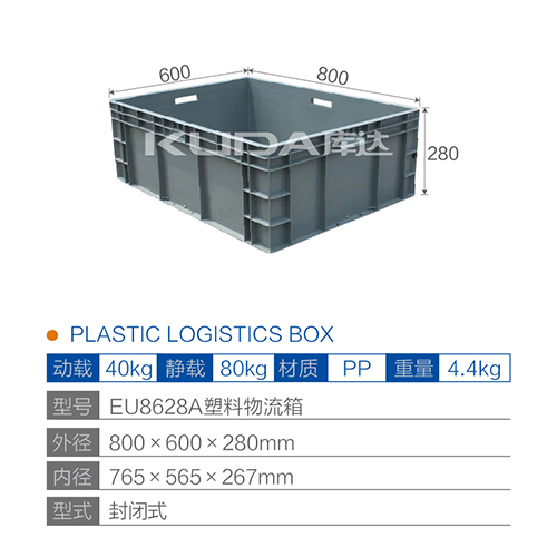 EU8628A塑料物流箱