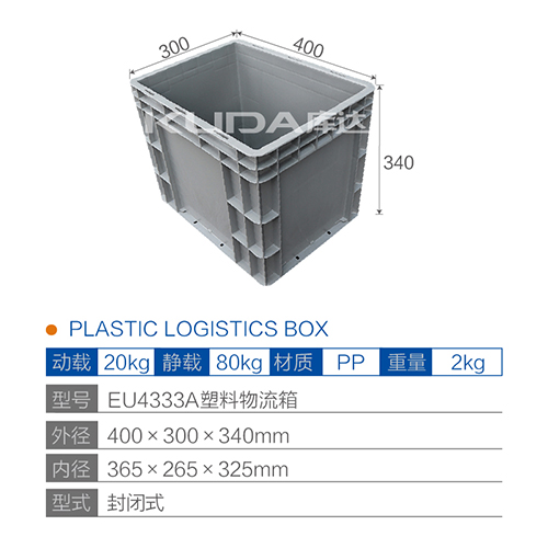 EU4333A塑料物流箱