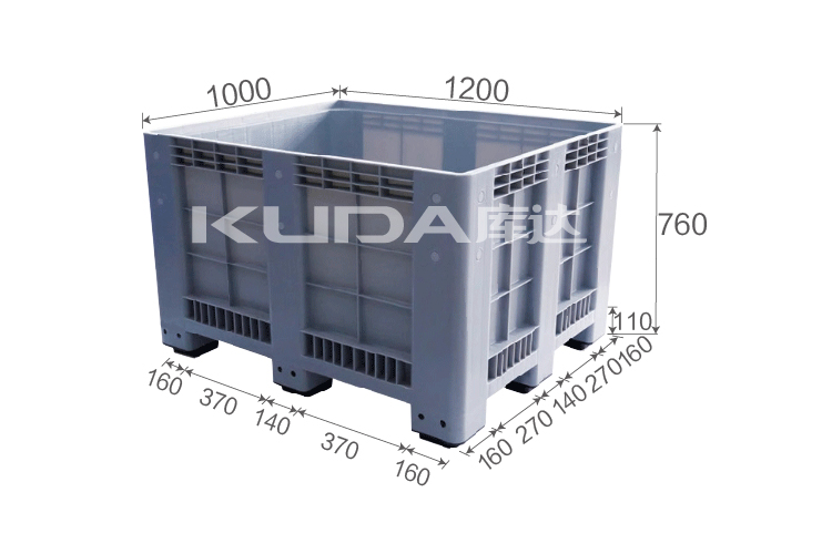 1210E封闭卡板箱