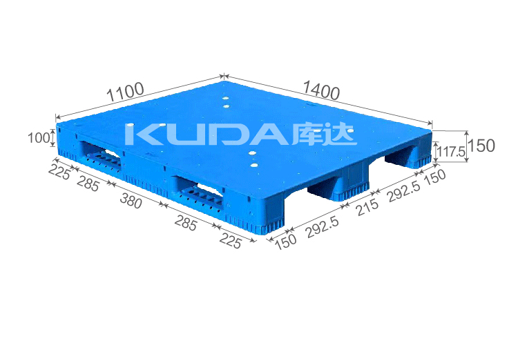 1411E平板川字（置钢管）塑料华亿在线