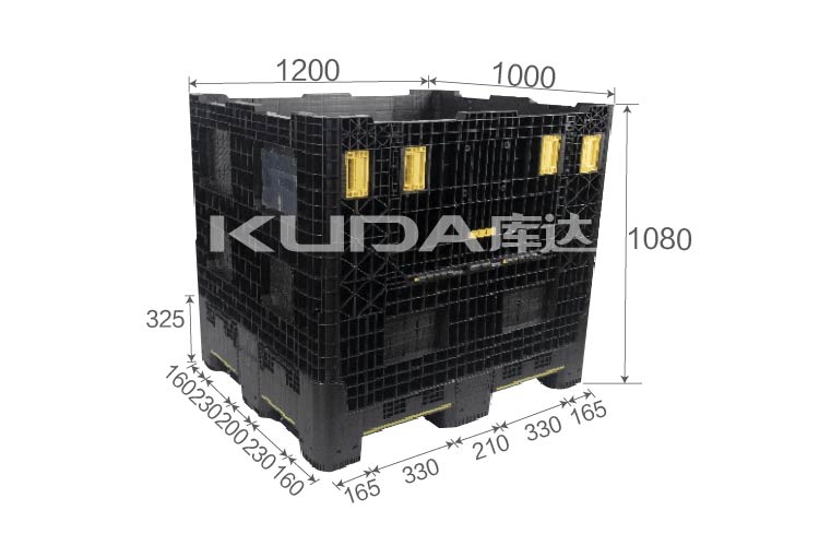 1210A2折叠卡板箱