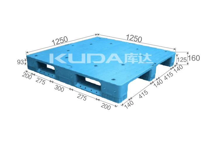 125125B平板川字（置钢管）塑料华亿在线