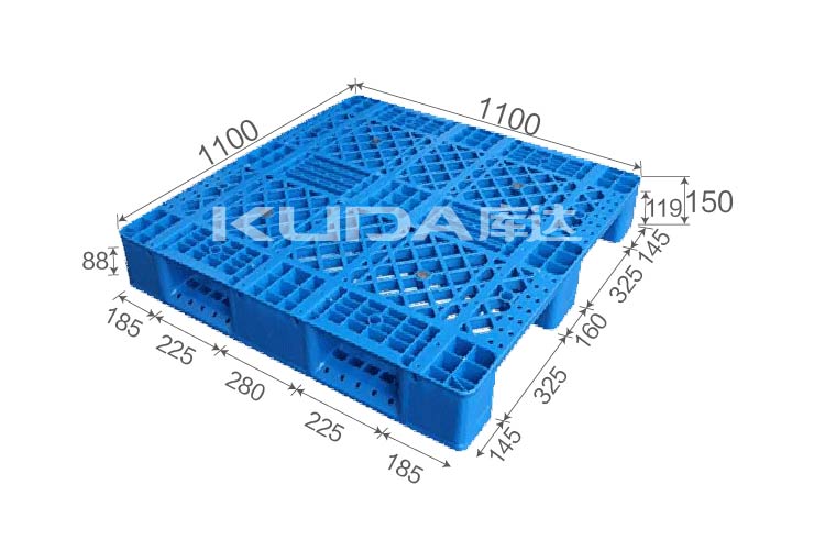 1111P网格川字（置钢管）塑料华亿在线