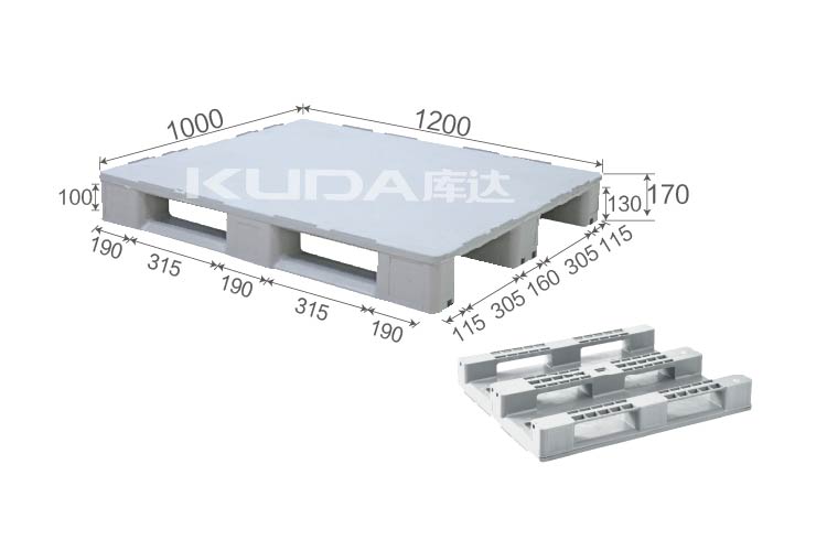 1210X平板川字（置钢管）塑料华亿在线